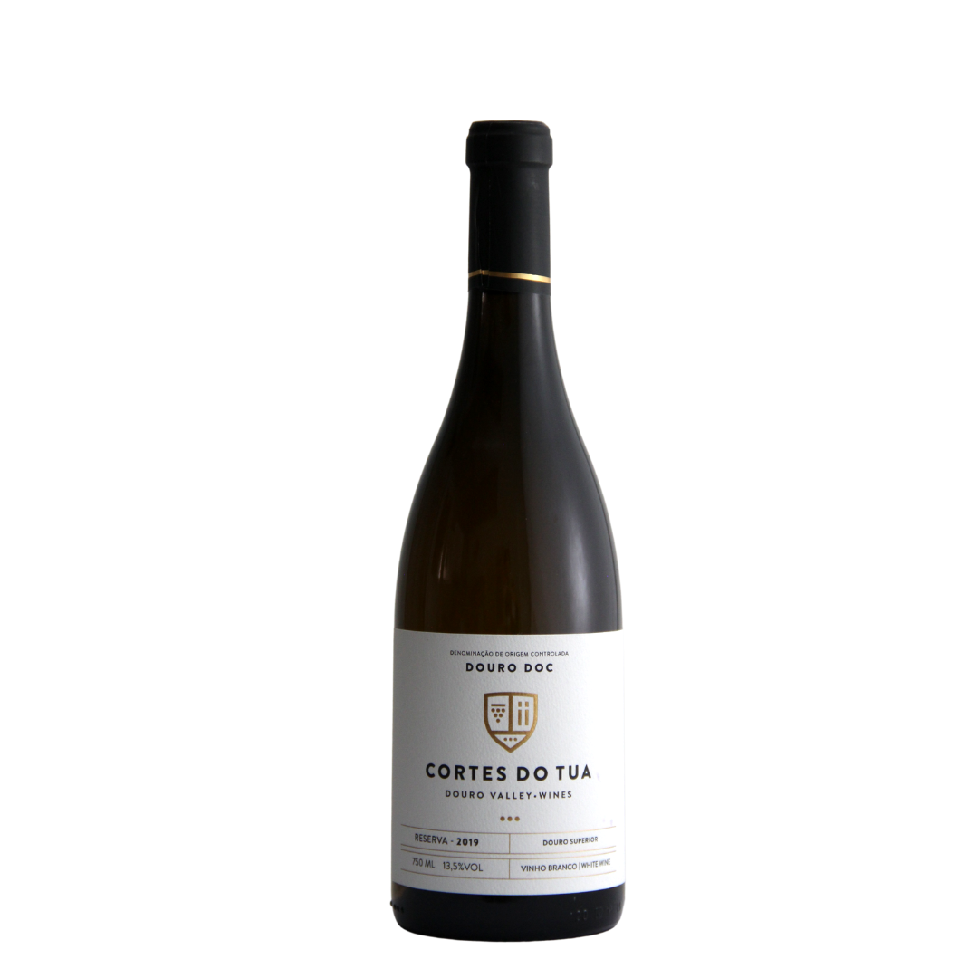 Cortes do Tua Reserva Branco 2019 frente Cortes do Tua Reserva Branco 2019 frente